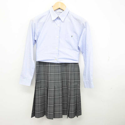 【中古】東京都 科学技術高等学校 女子制服 4点 (ブレザー・シャツ・スカート) sf074976