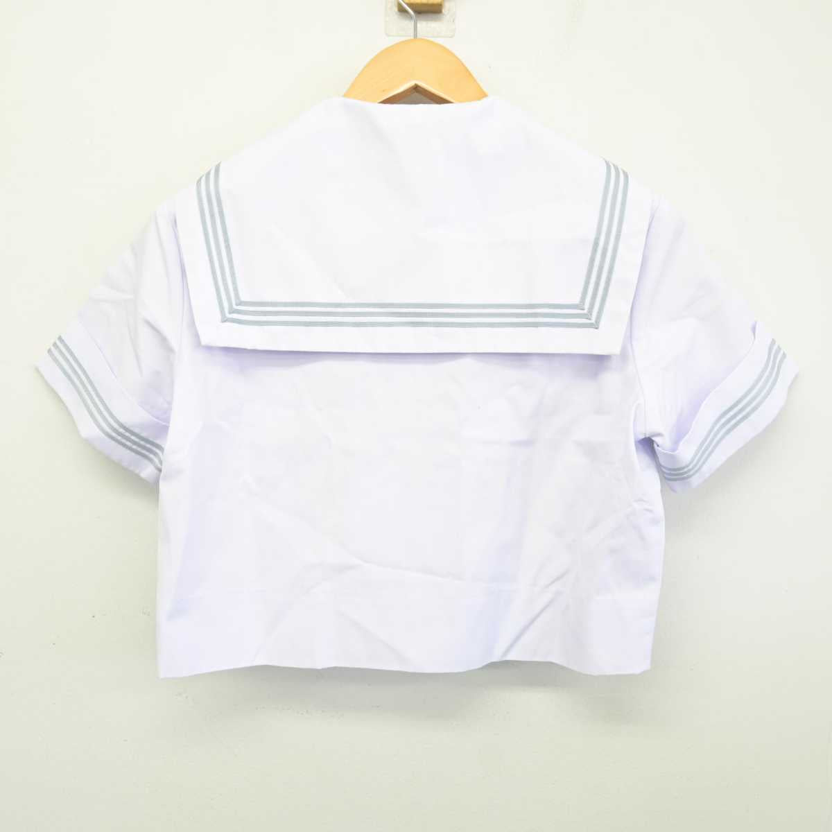 【中古】山梨県 巨摩高等学校 女子制服 2点 (セーラー服) sf074980