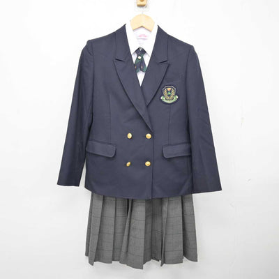 【中古】東京都 港区立御成門中学校 女子制服 5点 (ブレザー・シャツ・スカート) sf075000