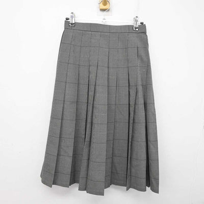 【中古】東京都 港区立御成門中学校 女子制服 3点 (ベスト・シャツ・スカート) sf075001