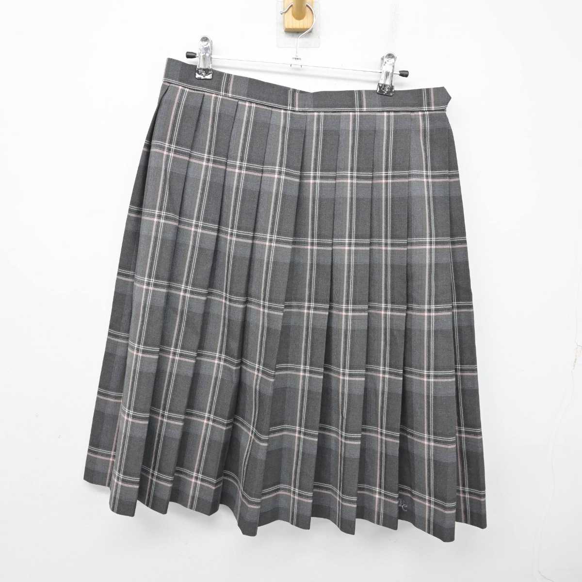 【中古】熊本県 球磨中央高等学校 女子制服 5点 (ブレザー・ニット・シャツ・スカート) sf075002