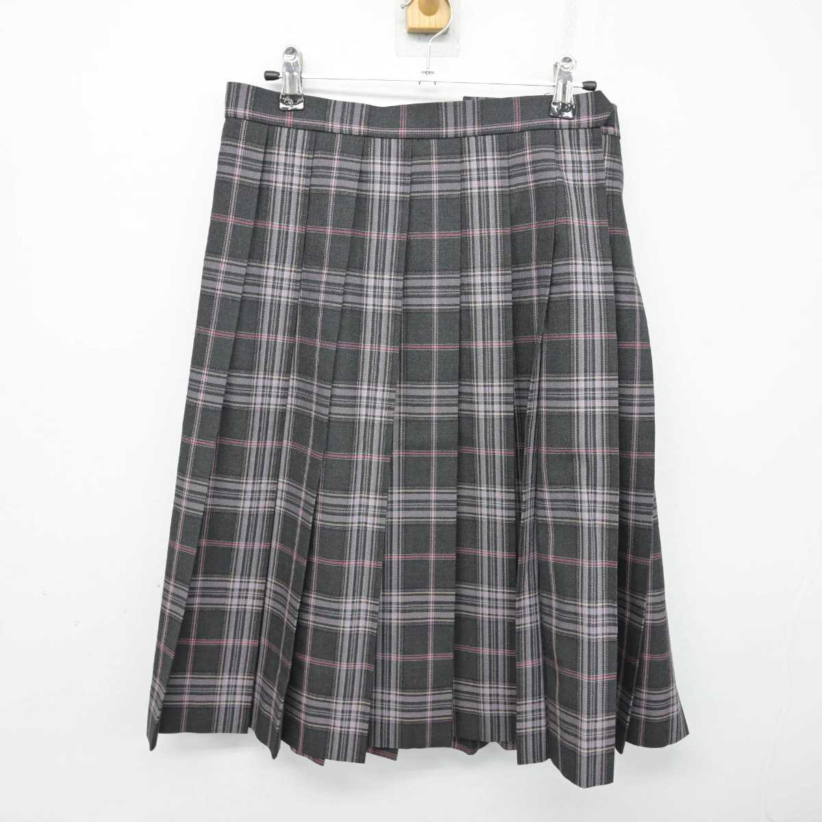 【中古】東京都 成立学園高等学校 女子制服 6点 (ブレザー・シャツ・スカート) sf075016