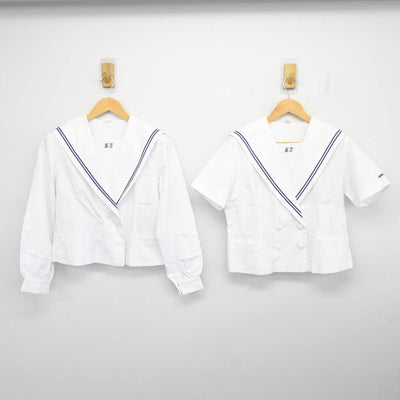 【中古】兵庫県 須磨友が丘高等学校 女子制服 2点 (ブラウス・ブラウス) sf075026