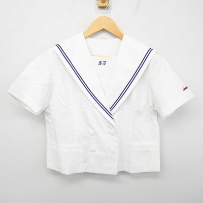 【中古】兵庫県 須磨友が丘高等学校 女子制服 2点 (ブラウス・ブラウス) sf075027