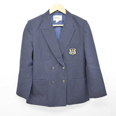 【中古】兵庫県 神戸市立白川台中学校 女子制服 3点 (ブレザー・スカート) sf075031