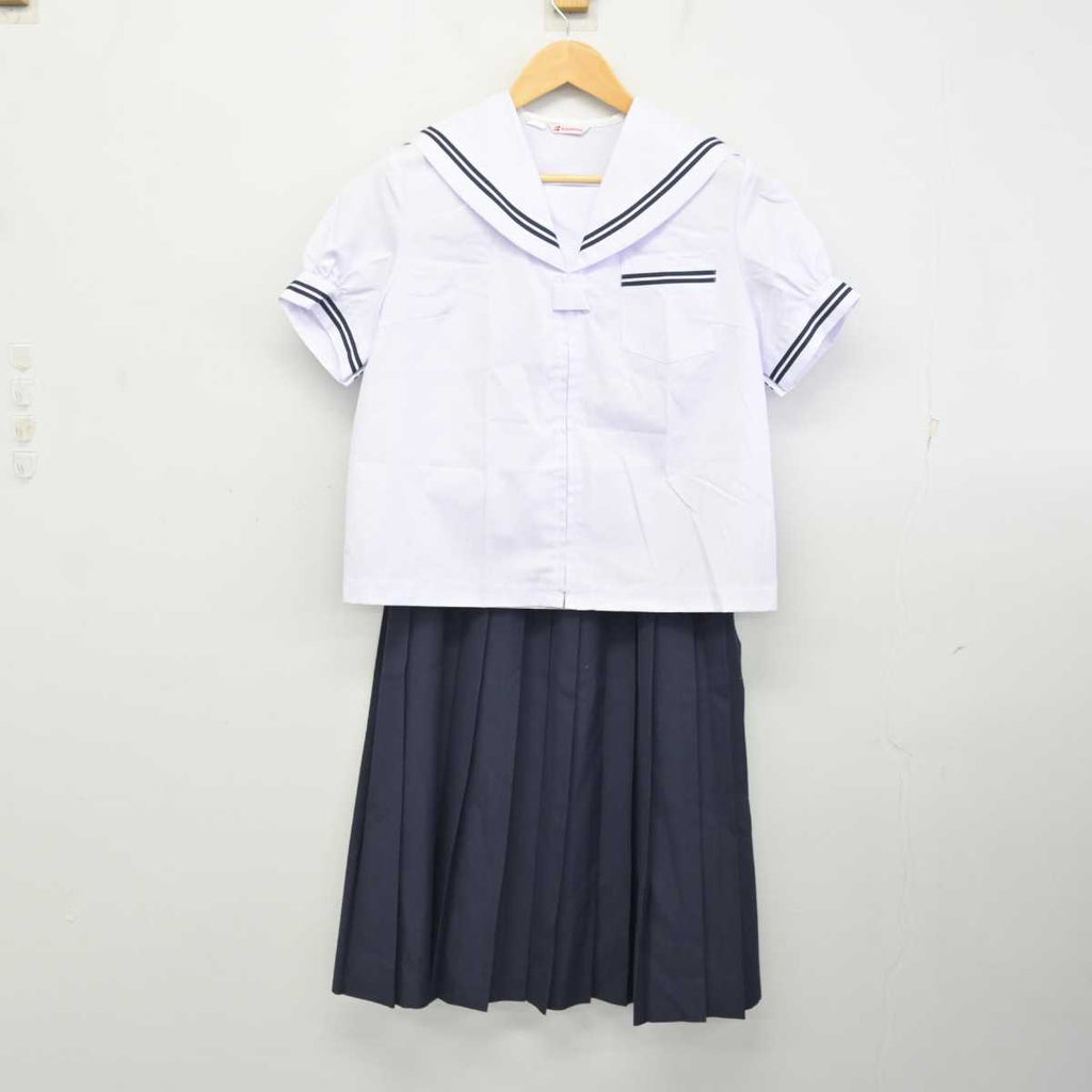 中古】福島県 大玉中学校 女子制服 3点 (セーラー服・セーラー服・スカート) sf075043 | 中古制服通販パレイド