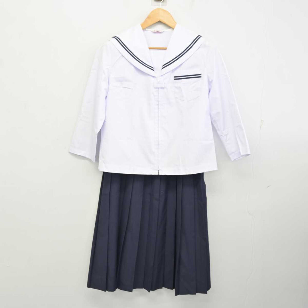 中古】福島県 大玉中学校 女子制服 3点 (セーラー服・セーラー服・スカート) sf075043 | 中古制服通販パレイド