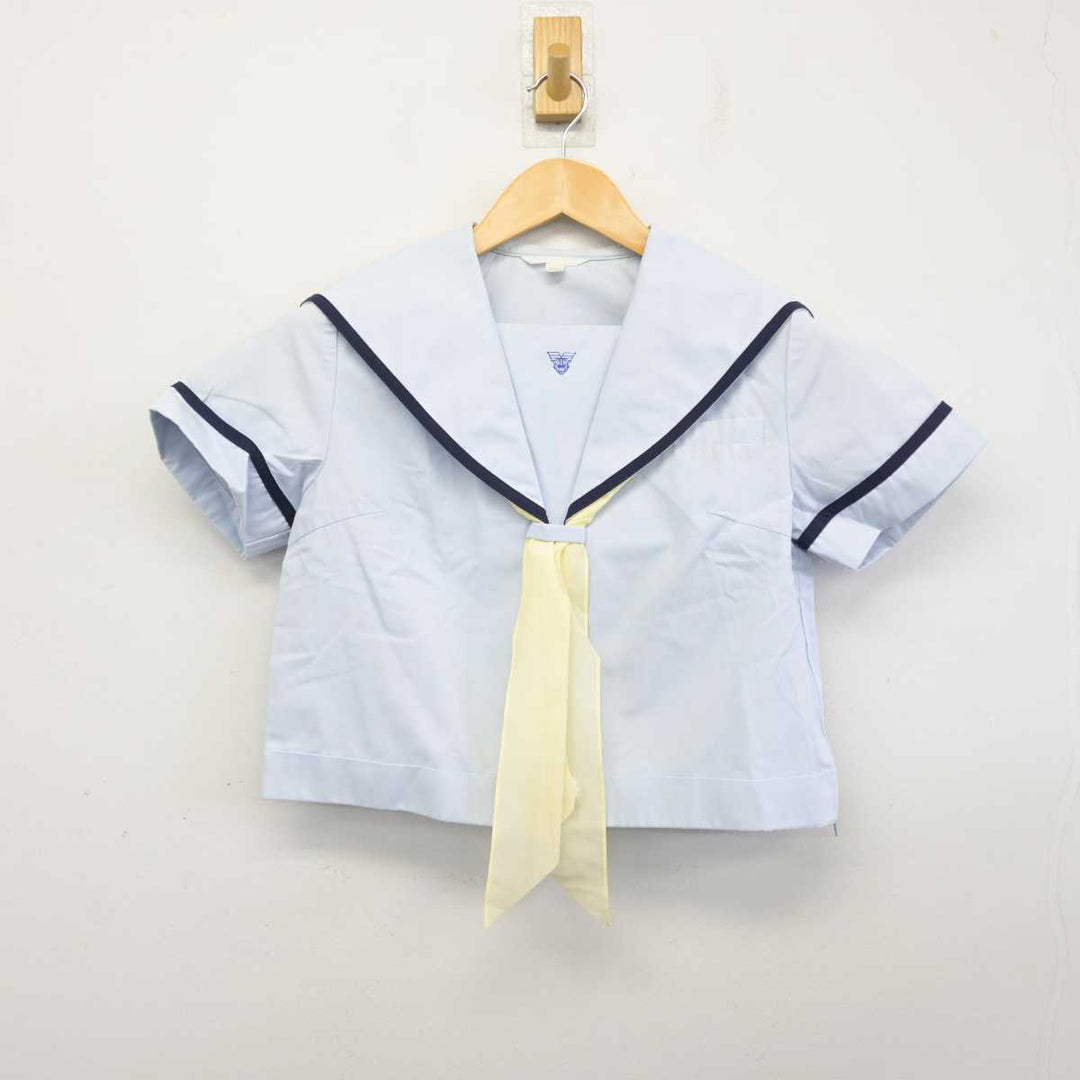 中古】佐賀県 唐津東高等学校 女子制服 3点 (セーラー服・スカート) sf075053 | 中古制服通販パレイド