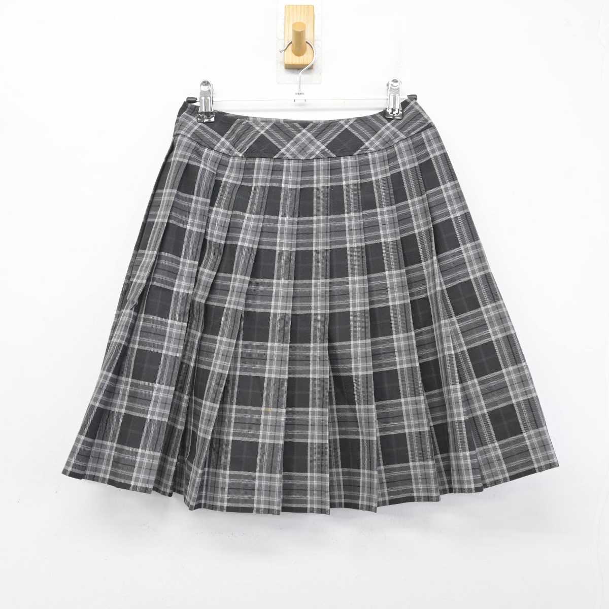 【中古】大分県 大分工業高等学校 女子制服 4点 (ブレザー・シャツ・スカート) sf075056