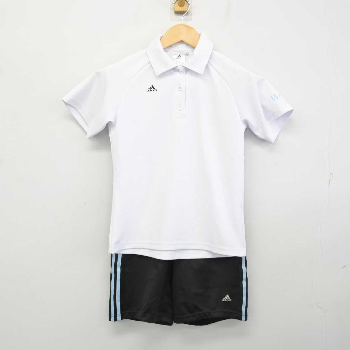 【中古】千葉県 和洋国府台女子中学校 女子制服 2点 (体操服 上・体操服 下) sf075062