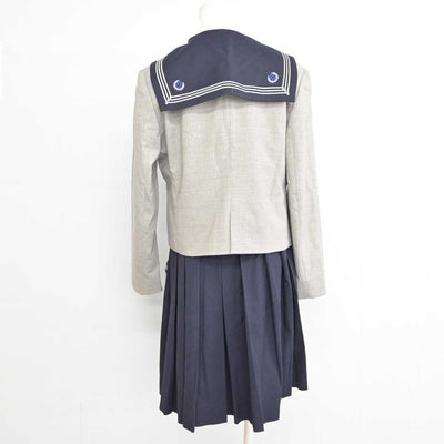 【中古】千葉県 和洋国府台女子中学校 女子制服 4点 (ブレザー・セーラー服・スカート) sf075068