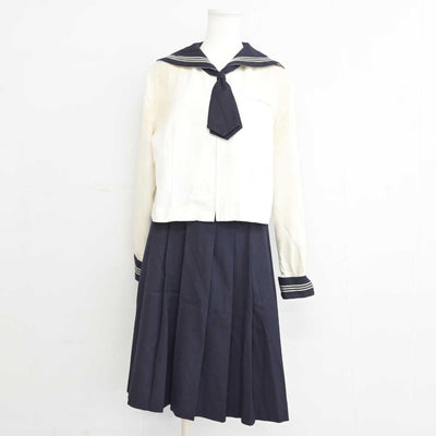 【中古】千葉県 和洋国府台女子中学校 女子制服 4点 (ブレザー・セーラー服・スカート) sf075068