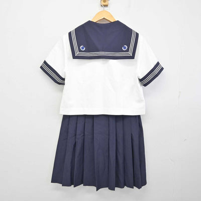 【中古】千葉県 和洋国府台女子中学校 女子制服 3点 (セーラー服・スカート) sf075069