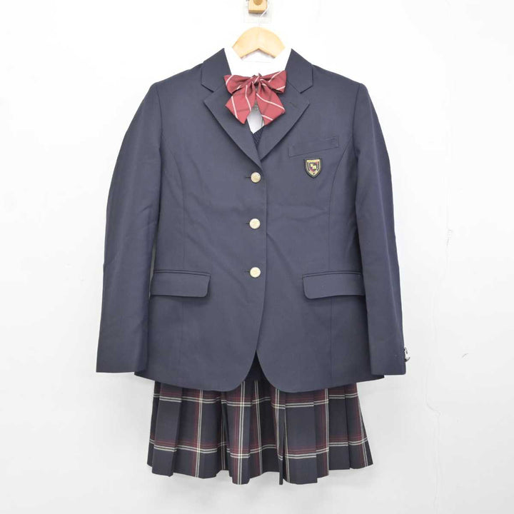 【中古】東京都 小平南高等学校 女子制服 6点 (ブレザー・ニット・シャツ・スカート) sf075073 | 中古制服通販パレイド