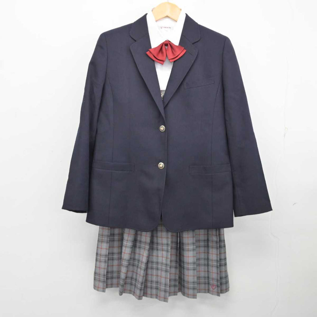 中古】愛知県 名古屋経済大学高蔵高等学校 女子制服 5点 (ブレザー・ベスト・シャツ・スカート) sf075095 | 中古制服通販パレイド