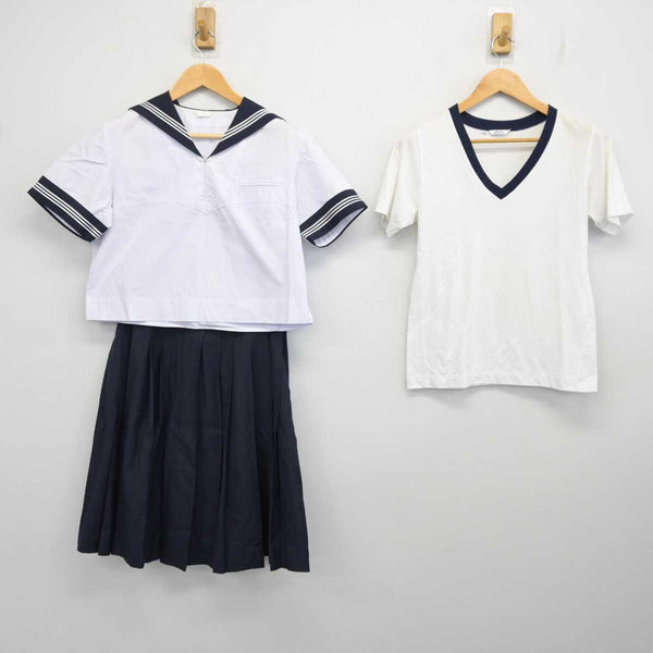 中古】東京都 豊島岡女子学園 中学校・高等学校 女子制服 3点 (セーラー服・その他アイテム・スカート) sf075113 | 中古制服通販パレイド