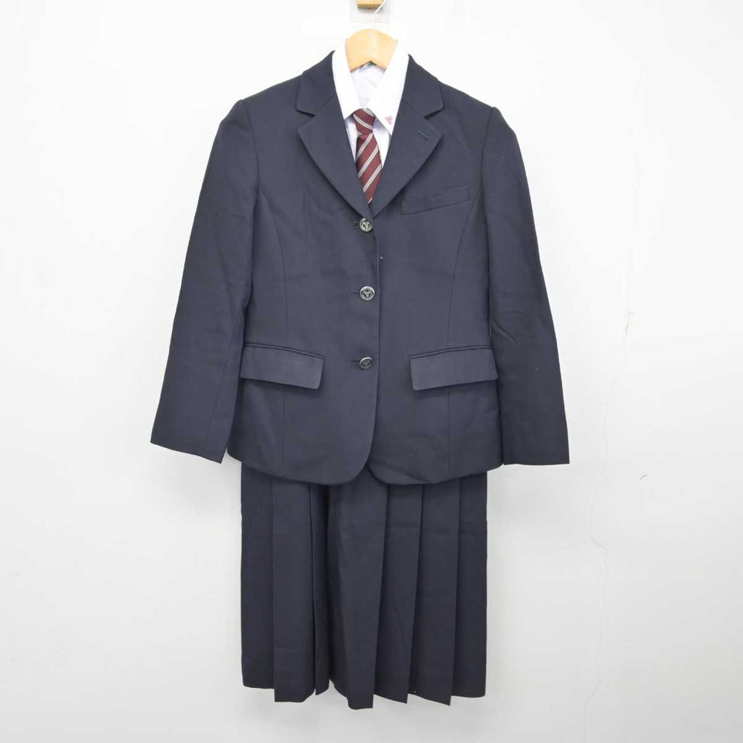 中古】福岡県 東筑高等学校 女子制服 4点 (ブレザー・ジャンパースカート・シャツ) sf075122 | 中古制服通販パレイド