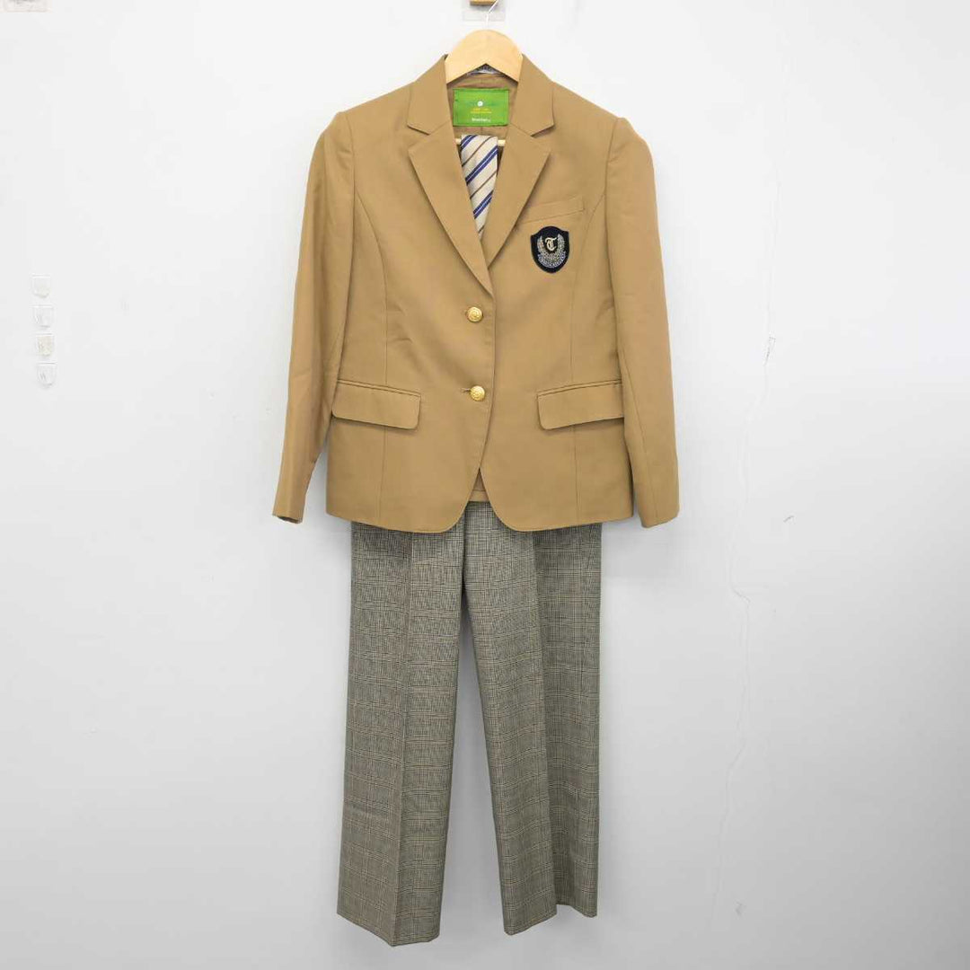 中古】三重県 高田学苑 高田中学校・高等学校 女子制服 3点 (ブレザー・ズボン) sf075135 | 中古制服通販パレイド