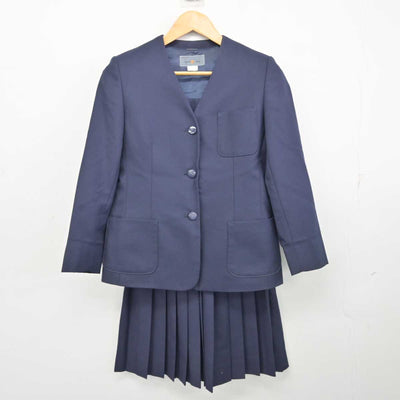 【中古】埼玉県 原山中学校 女子制服 3点 (ブレザー・ベスト・スカート) sf075168