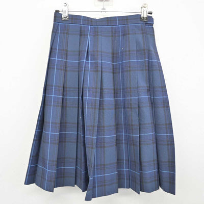 【中古】三重県 橋北中学校 女子制服 3点 (ニットベスト・シャツ・スカート) sf075189