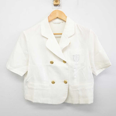 【中古】愛知県 椙山女学園高等学校 女子制服 2点 (シャツ・スカート) sf075196