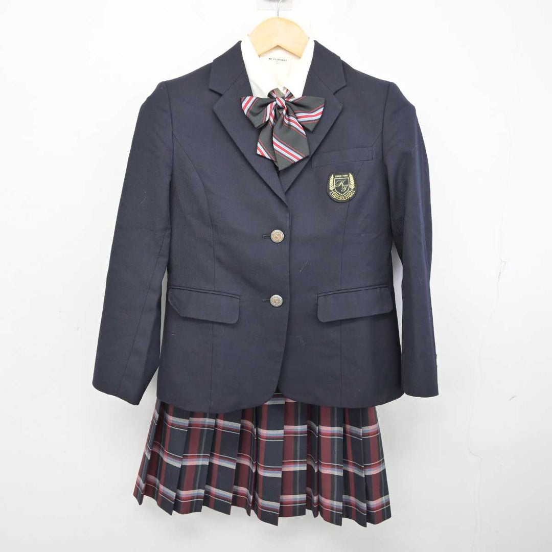 【中古】栃木県 國學院大學栃木中学校 女子制服 5点 (ブレザー・ニット・シャツ・スカート) sf075201 | 中古制服通販パレイド