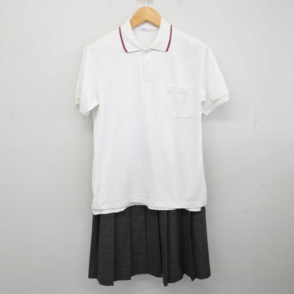 【中古】埼玉県 日進中学校 女子制服 3点 (シャツ・スカート) sf075220 | 中古制服通販パレイド