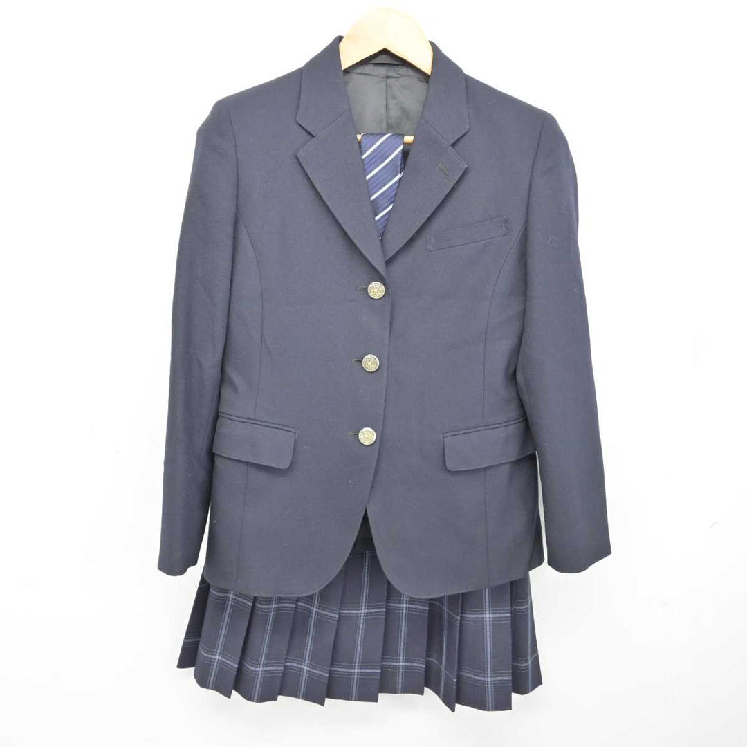 【中古】東京都 雪谷高等学校 女子制服 4点 (ブレザー・スカート) sf075235 | 中古制服通販パレイド