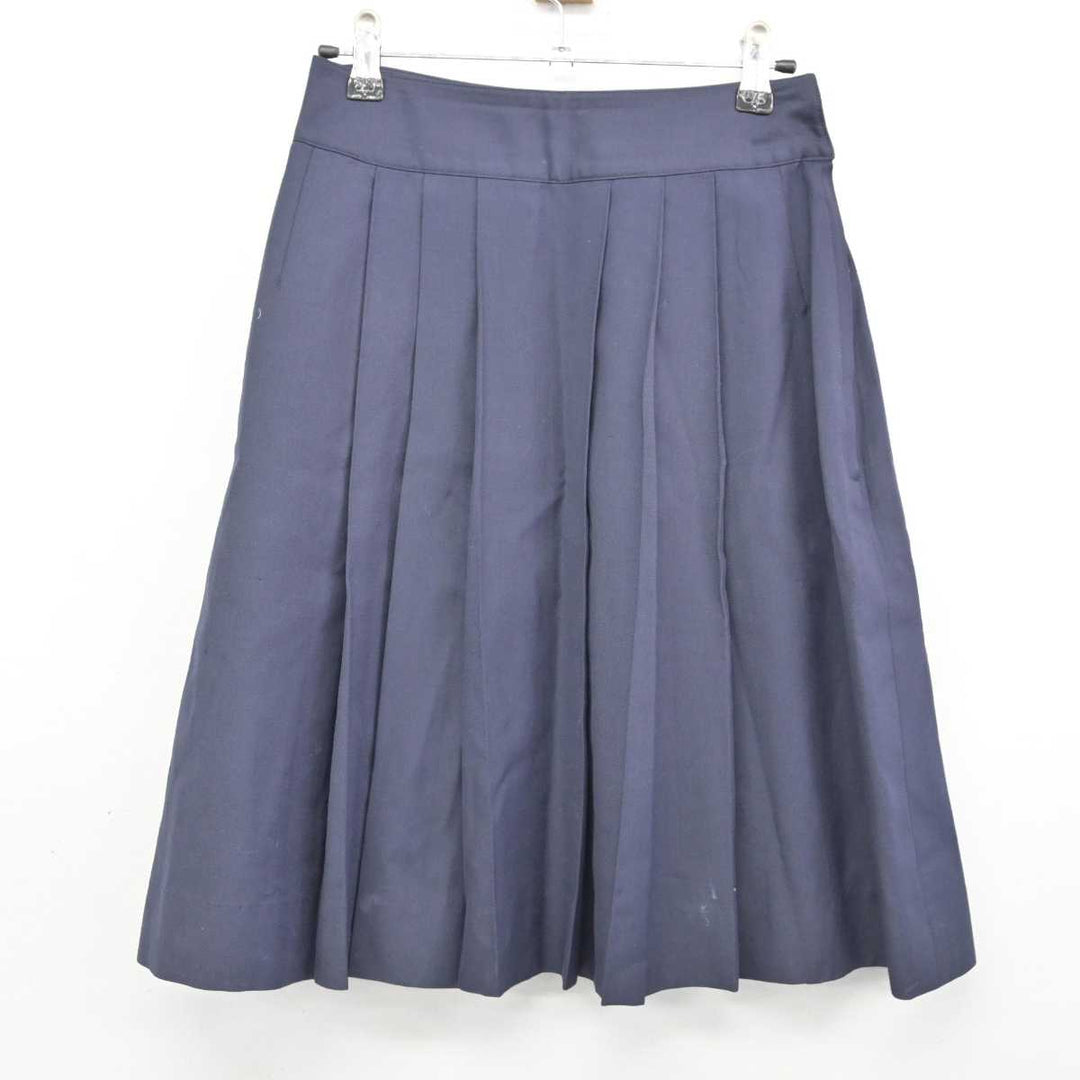 【中古】愛知県 南山学園 聖霊高等学校 女子制服 2点 (セーラー服・スカート) sf075246