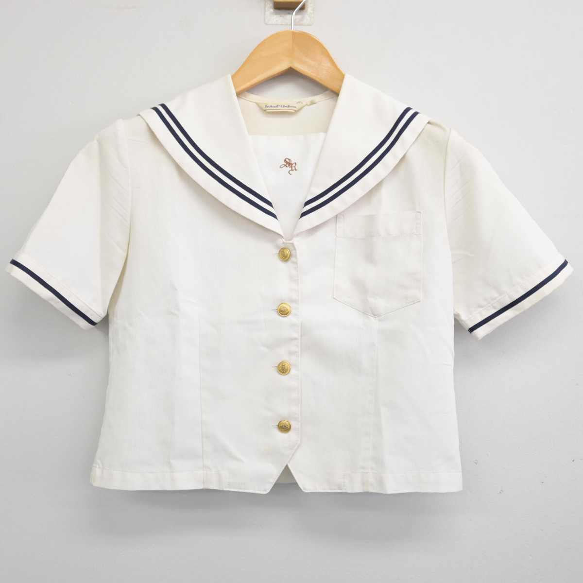 【中古】愛知県 南山学園 聖霊高等学校 女子制服 2点 (セーラー服・セーラー服) sf075247