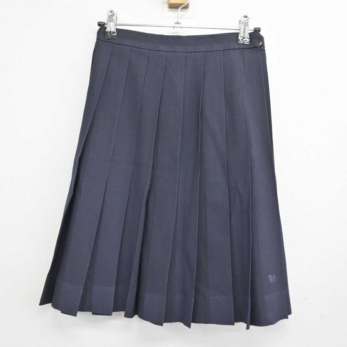 【中古】神奈川県 玉川学園高等部 女子制服 2点 (スカート) sf075276