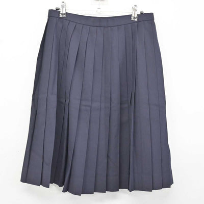 【中古】千葉県 八千代松陰中学校 女子制服 3点 (ニット・シャツ・スカート) sf075282