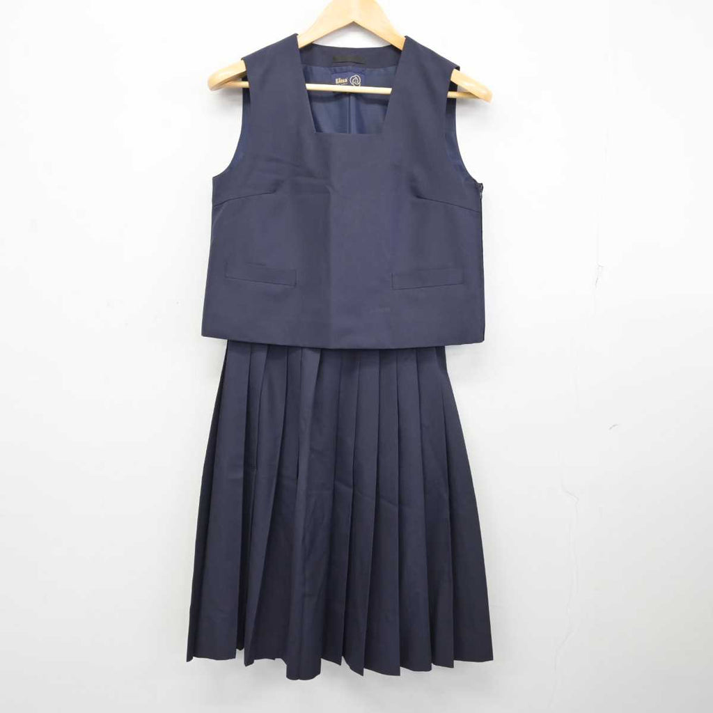 【中古】東京都 第二砂町中学校 女子制服 2点 (ベスト・スカート) sf075310 | 中古制服通販パレイド