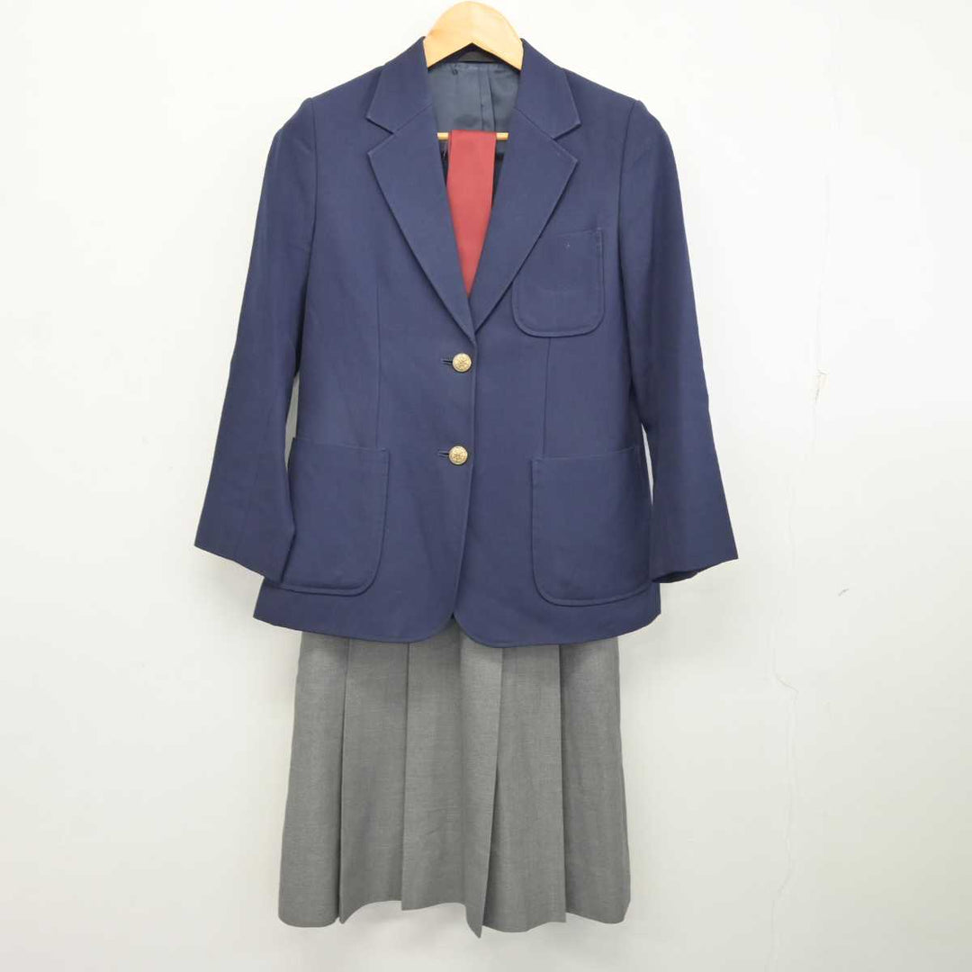 【中古】北海道 北野中学校 女子制服 4点 (ブレザー・ベスト・スカート) sf075316 | 中古制服通販パレイド