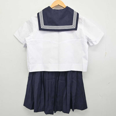 【中古】東京都 十文字中学・高等学校 女子制服 4点 (セーラー服・スカート) sf075320