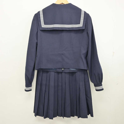 【中古】徳島県 応神中学校 女子制服 4点 (セーラー服・スカート) sf075322