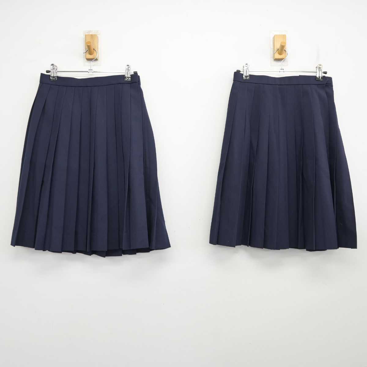 【中古】徳島県 応神中学校 女子制服 4点 (セーラー服・スカート) sf075322