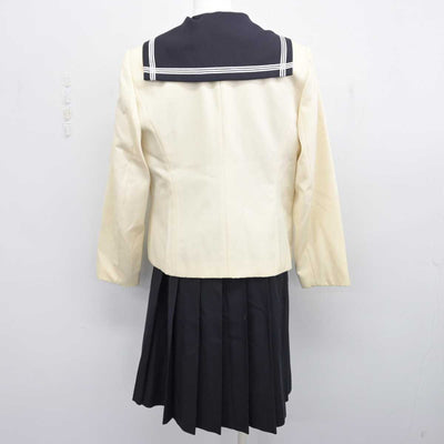 【中古】群馬県 樹徳高等学校 女子制服 4点 (ブレザー・セーラー服・スカート) sf075329