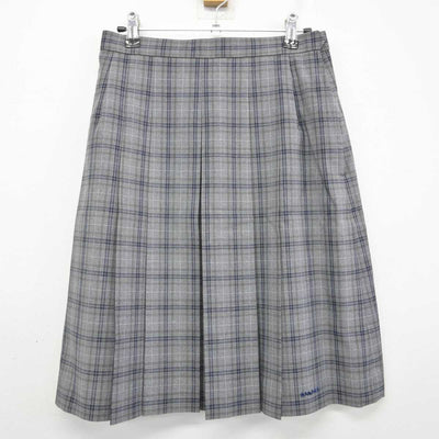 【中古】静岡県 相良高等学校 女子制服 3点 (ニットベスト・シャツ・スカート) sf075349