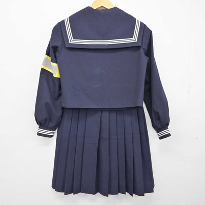 【中古】静岡県 相良中学校 女子制服 3点 (セーラー服・スカート) sf075356