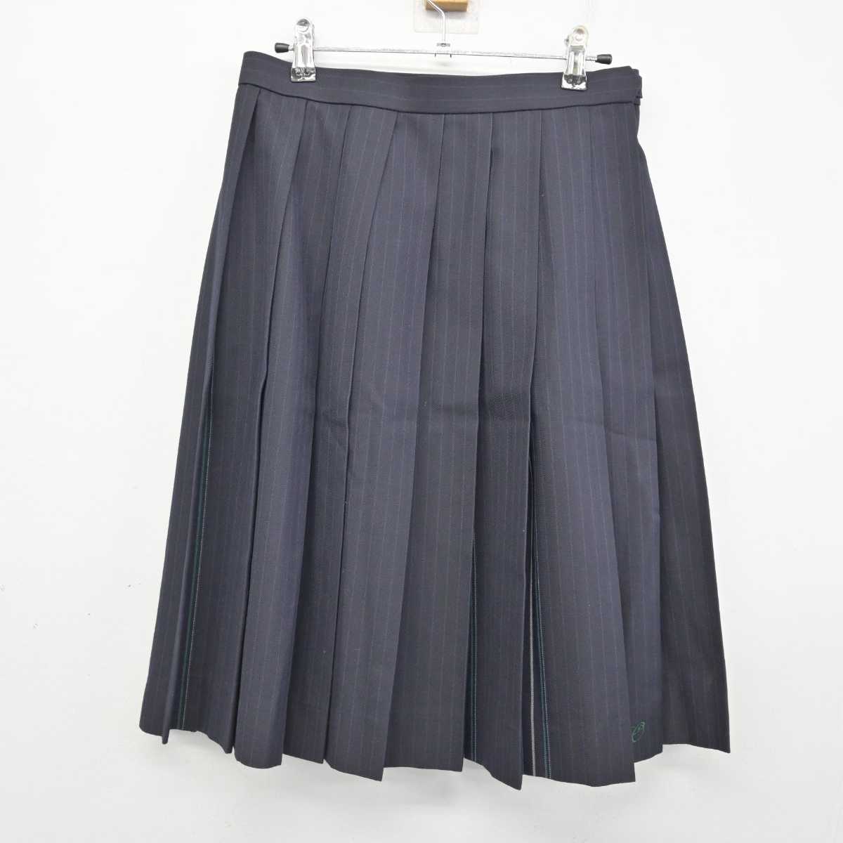 【中古】群馬県 太田市立太田高等学校 女子制服 4点 (ブレザー・ベスト・スカート) sf075384