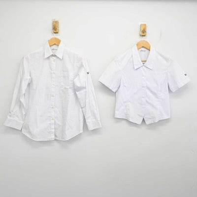 【中古】鹿児島県 城西高等学校 女子制服 2点 (シャツ・シャツ) sf075394