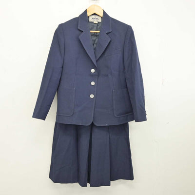 【中古】神奈川県 大矢部中学校 女子制服 4点 (ブレザー・スカート) sf075396