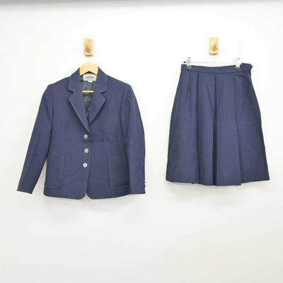 【中古】神奈川県 大矢部中学校 女子制服 4点 (ブレザー・スカート) sf075396