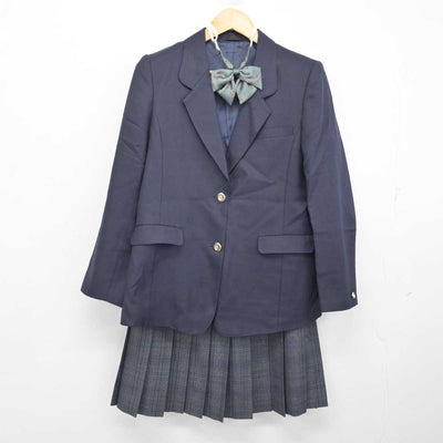 【中古】神奈川県 保土ケ谷高等学校 女子制服 4点 (ブレザー・スカート) sf075399