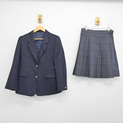 【中古】神奈川県 保土ケ谷高等学校 女子制服 4点 (ブレザー・スカート) sf075399