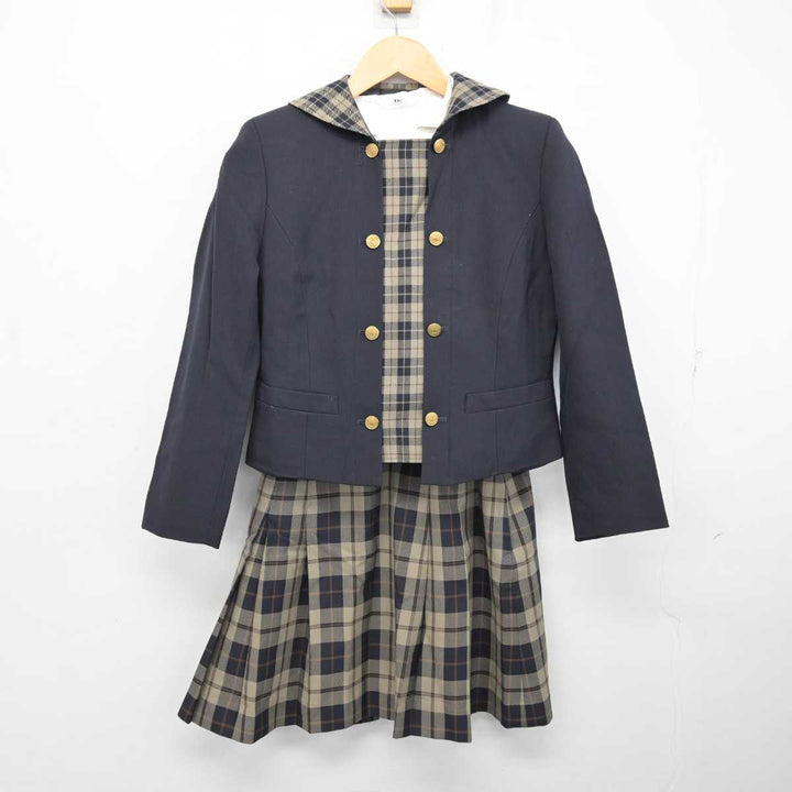 【中古】岡山県 明誠学院高等学校 女子制服 3点 (ブレザー・シャツ・スカート) sf075421 | 中古制服通販パレイド