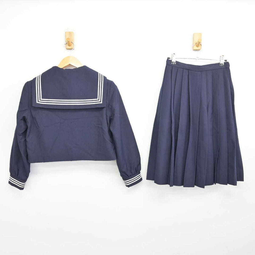 中古】兵庫県 芦屋学園高等学校 女子制服 4点 (セーラー服