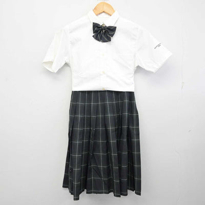 【中古】大阪府 清明学院高等学校 女子制服 3点 (シャツ・スカート) sf075445