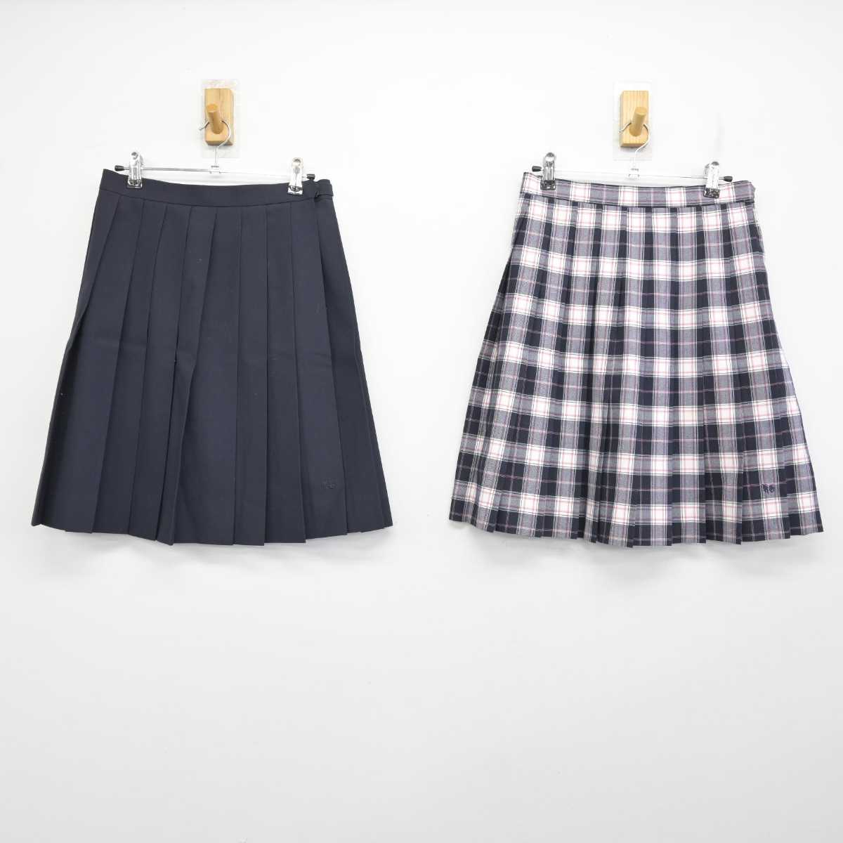 【中古】東京都 学校法人玉川学園 女子制服 2点 (スカート) sf075465